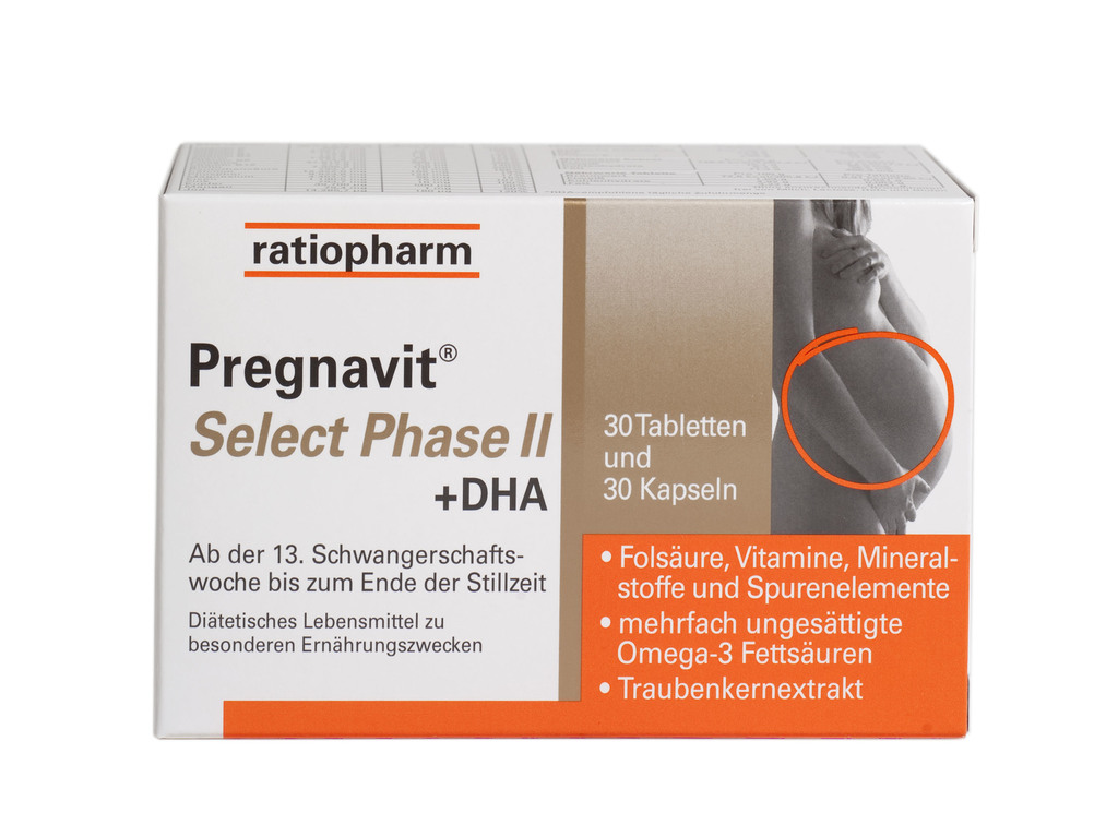 Pregnavit Select Phase II Tabletten + Kapseln von Ratiopharm - Valsona