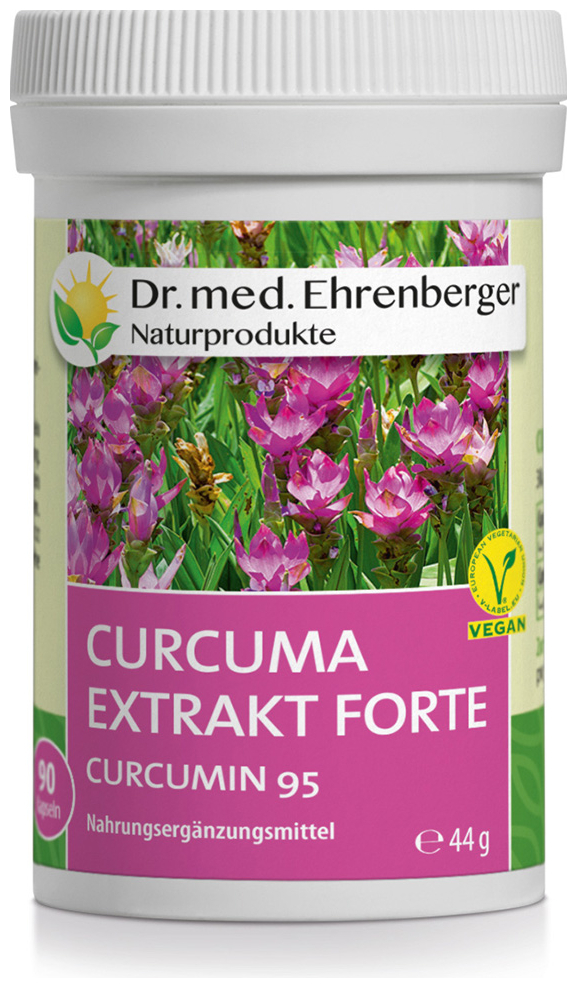 Dr. Ehrenberger Curcuma Extrakt forte Kapseln bio (Curcumin 95 