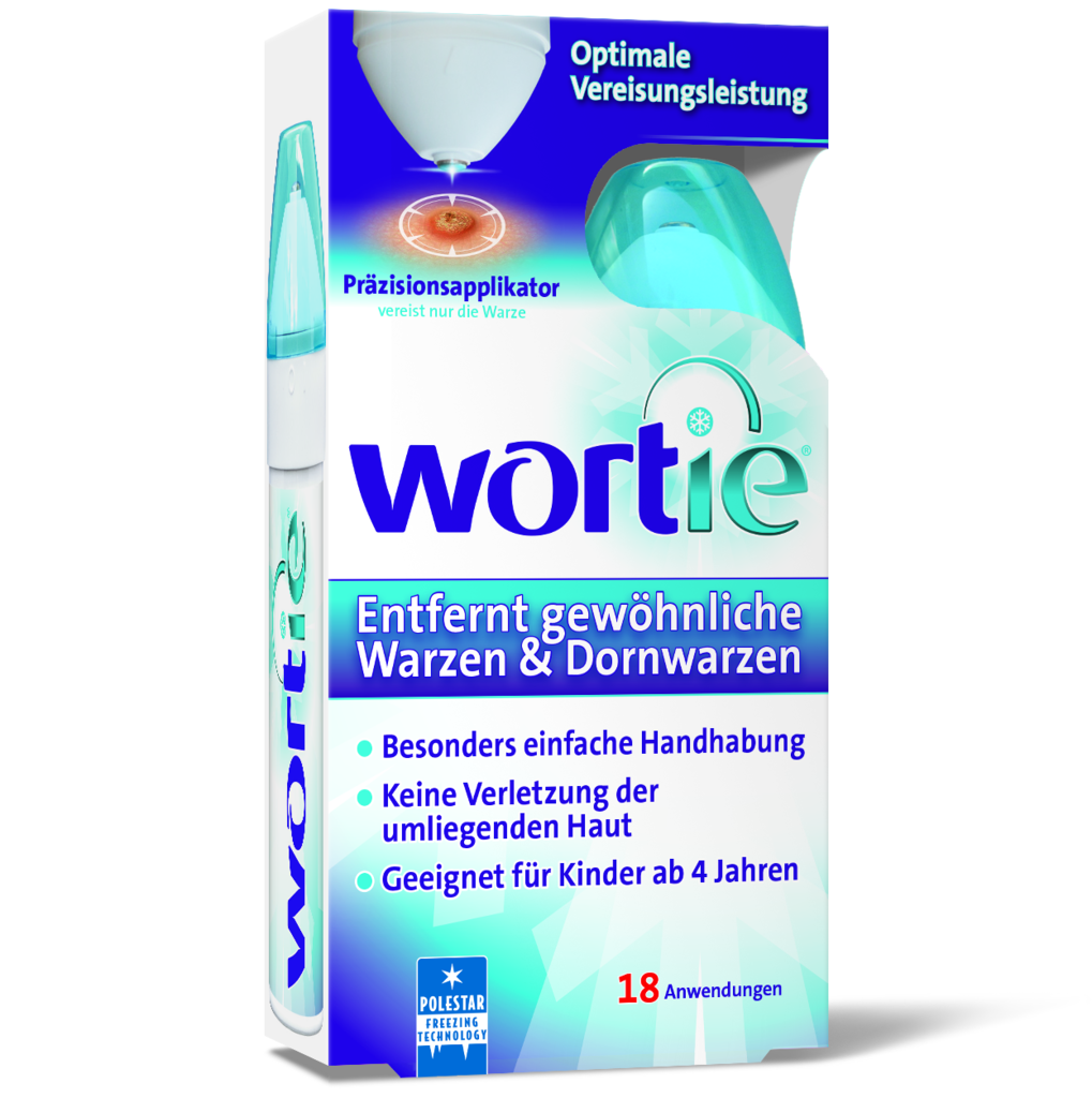 Wortie Warzenvereisungsmittel von Kwizda | Valsona.de