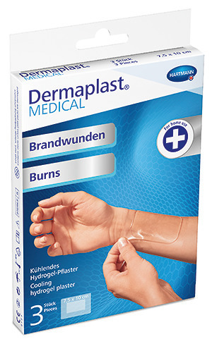 Dermaplast MEDICAL Brandwundenpflaster 