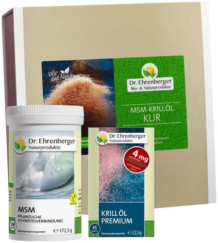 Dr. Ehrenberger MSM-Krill Öl-Kur
