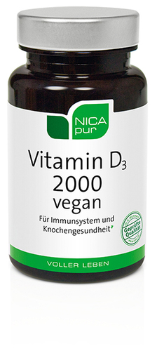 NICApur Vitamin D3 2000 vegan