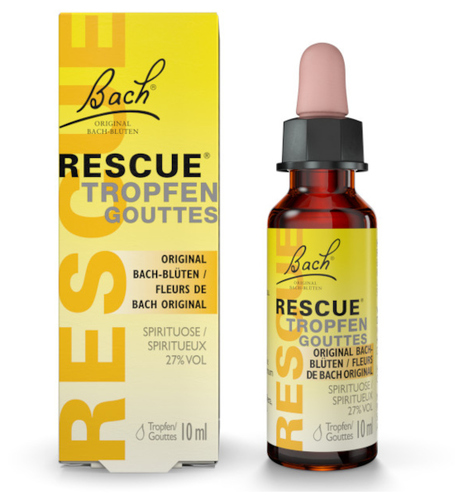 Rescue Tropfen mit Alkohol