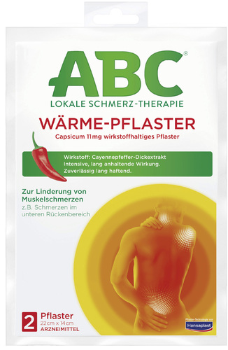Hansaplast ABC Wärme-Pflaster Capsicum