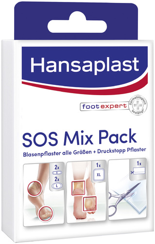 Hansaplast SOS Mix Pack Blasenpflaster