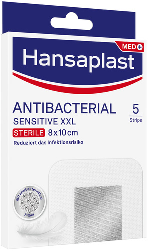 Hansaplast Antibakteriell Sensitive XL/XXL