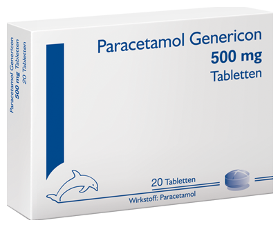 Paracetamol Genericon Tabletten 500 mg
