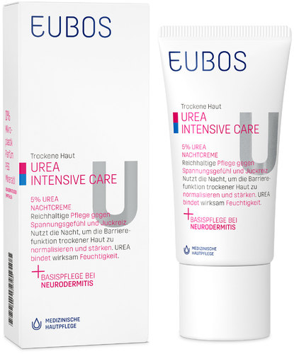 Eubos Urea Intensive Care 5% Urea Nachtcreme