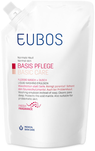 Eubos Basis Pflege Flüssig Wasch + Dusch Rot