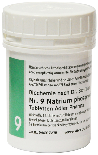 Adler Schüßler Salz Nr. 9 | Natrium phosphoricum D6