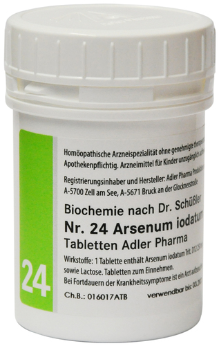 Adler Schüßler Salz Nr. 24 | Arsenum jodatum D12