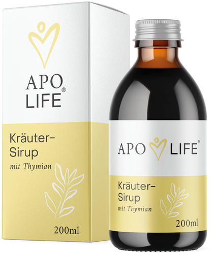 ApoLife Kräutersirup mit Thymian