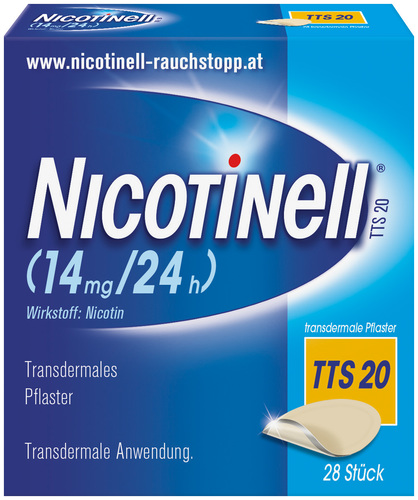 Nicotinell TTS 20 transdermale Pflaster