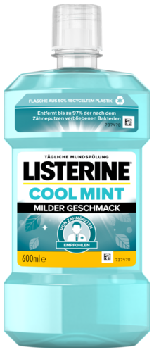 Listerine Cool Mint Milder Geschmack