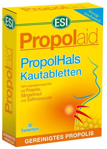 ESI Propolaid PropolHals Kautabletten