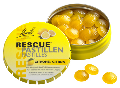 Bach Rescue Pastillen Zitrone