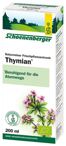 Schoenenberger Thymian Saft