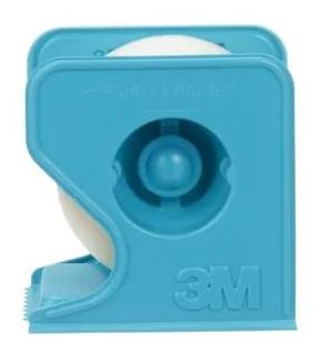 3M™ Micropore Vliespflaster, weiß, mit Abroller, 2,5 cm x 9,1 m