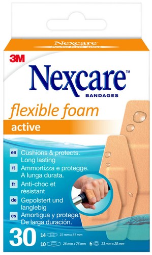 Nexcare Flexible Foam Active Pflaster