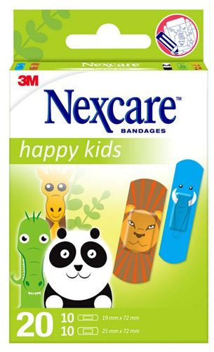 Nexcare Kinderpflaster Happy Kids Animals