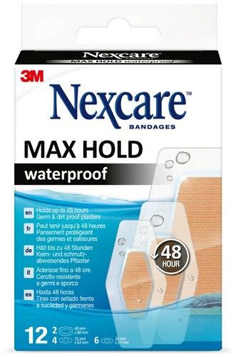 Nexcare Max Hold wasserfeste Pflaster