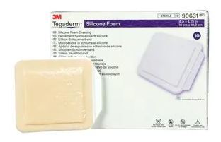 Tegaderm Silikon-Schaumverband 10 cm x 10,8 cm
