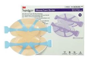 Tegaderm Silikon-Schaumverband 16,5 cm x 16,5 cm