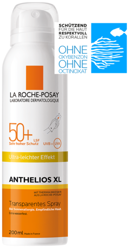 La Roche-Posay Anthelios XL Transparentes Körperspray LSF 50+