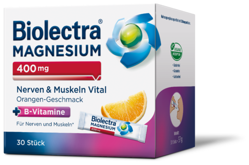 Biolectra Magnesium 400 mg Nerven & Muskeln Vital
