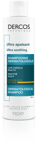 Vichy Dercos Ultra-Sensitiv Shampoo für sensitive Kopfhaut bei trockenen Haaren