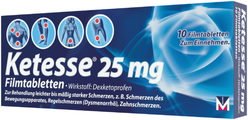 Ketesse 25 mg Filmtabletten