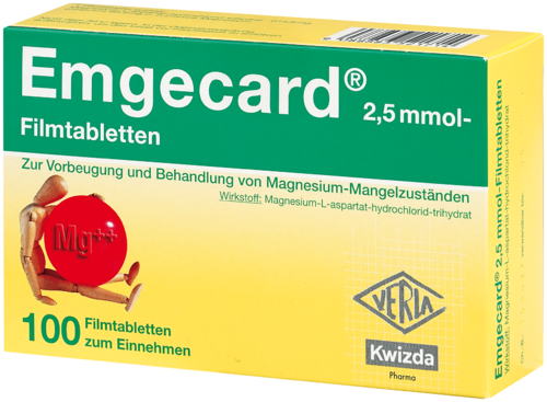 Emgecard 2,5 mmol 