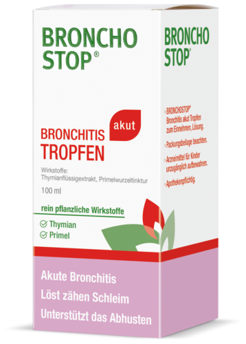 Bronchostop Bronchitis akut Tropfen