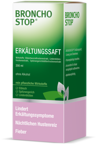 Bronchostop Erkältungssaft