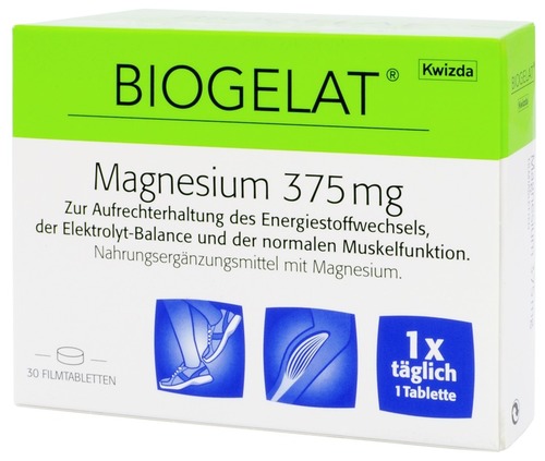 Biogelat Magnesium 375 mg