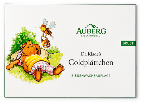 Dr. Klade's Goldplättchen Bienenwachsauflage
