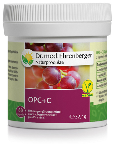 Dr. Ehrenberger OPC + C Traubenkernextrakt Kapseln