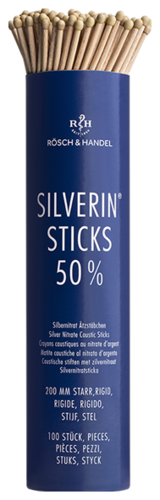 Silverin Sticks 50% mit Silbernitrat 200mm starr