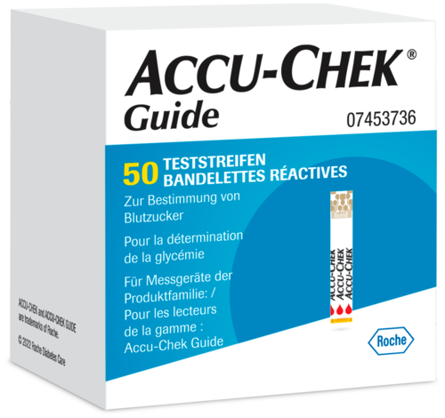 Accu-Chek Guide Teststreifen zur Glukosebestimmung