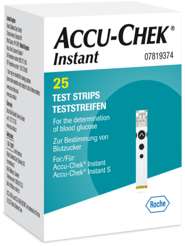 Accu-Chek Instant Teststreifen zur Glukosebestimmung