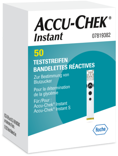 Accu-Chek Instant Teststreifen zur Glukosebestimmung