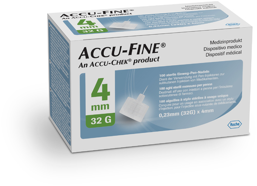 Accu-Fine Insulinpen Nadeln 0,23/4 mm