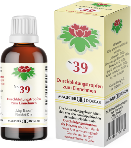 Magister Doskar Nr. 39 Durchblutungstropfen