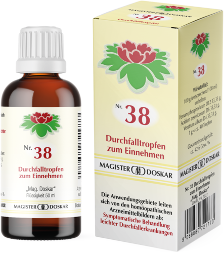 Magister Doskar Nr. 38 Durchfalltropfen