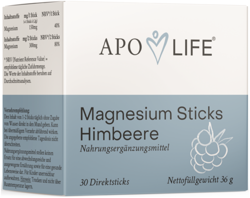 ApoLife Magnesium Sticks Himbeere