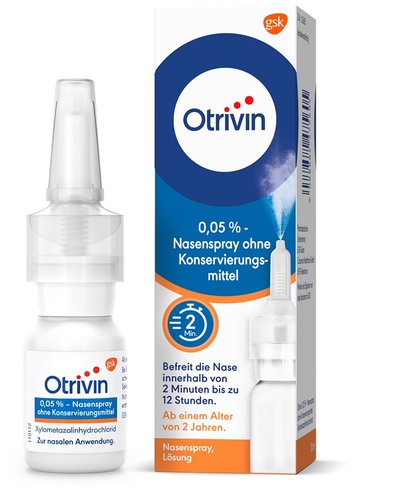 Otrivin 0,05%-Nasenspray ohne Konservierungsmittel