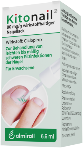 Kitonail 80 mg/g wirkstoffhaltiger Nagellack