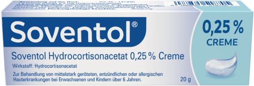 Soventol Hydrocortisonacetat 0,25 % Creme