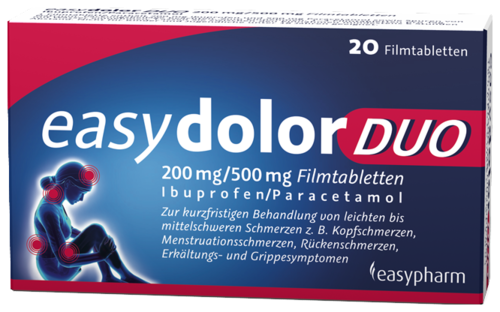 Easydolor DUO 200 mg/500 mg Filmtabletten