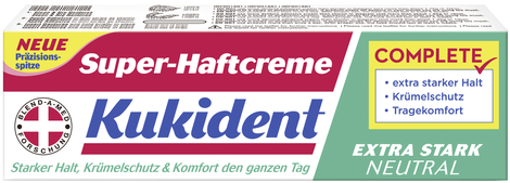 Kukident Super-Haftcreme extra stark neutral